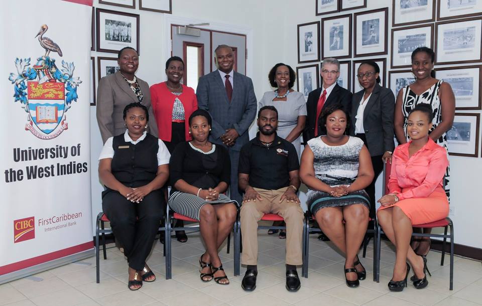 Participants in The University of the West Indies’ Student Entrepreneurial Empowerment Development (SEED) Project at the Cave Hill Campus.