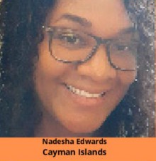 UWIAA Cayman Islands President - Nadesha Edwards  