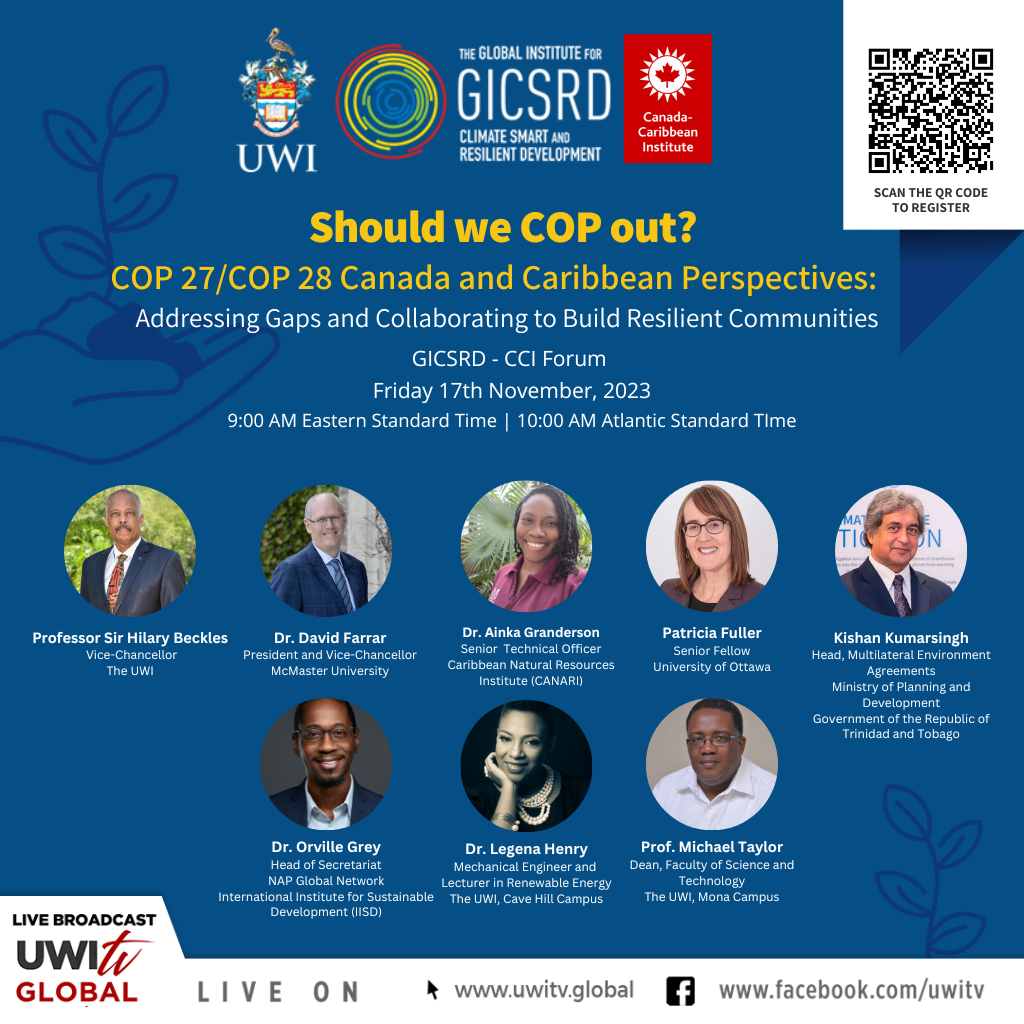 COP 27/COP 28 Canada and Caribbean Perspectives
